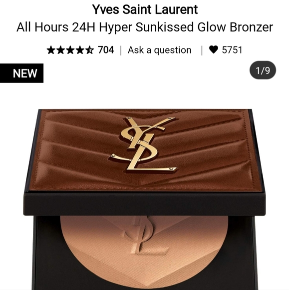 Sephora Other - 💄HP💄NIB YSL BEAUTY ALL HOURS HYPER BRONZE POWDER IN 02 BUFF DUNE